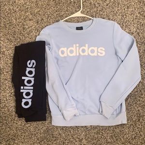 Girls adidas outfit 💙
